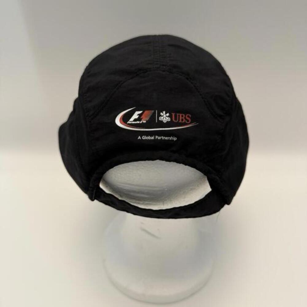 Formula 1 UBS Global Partnership Black Polyester Performance Hat Mens OSFM